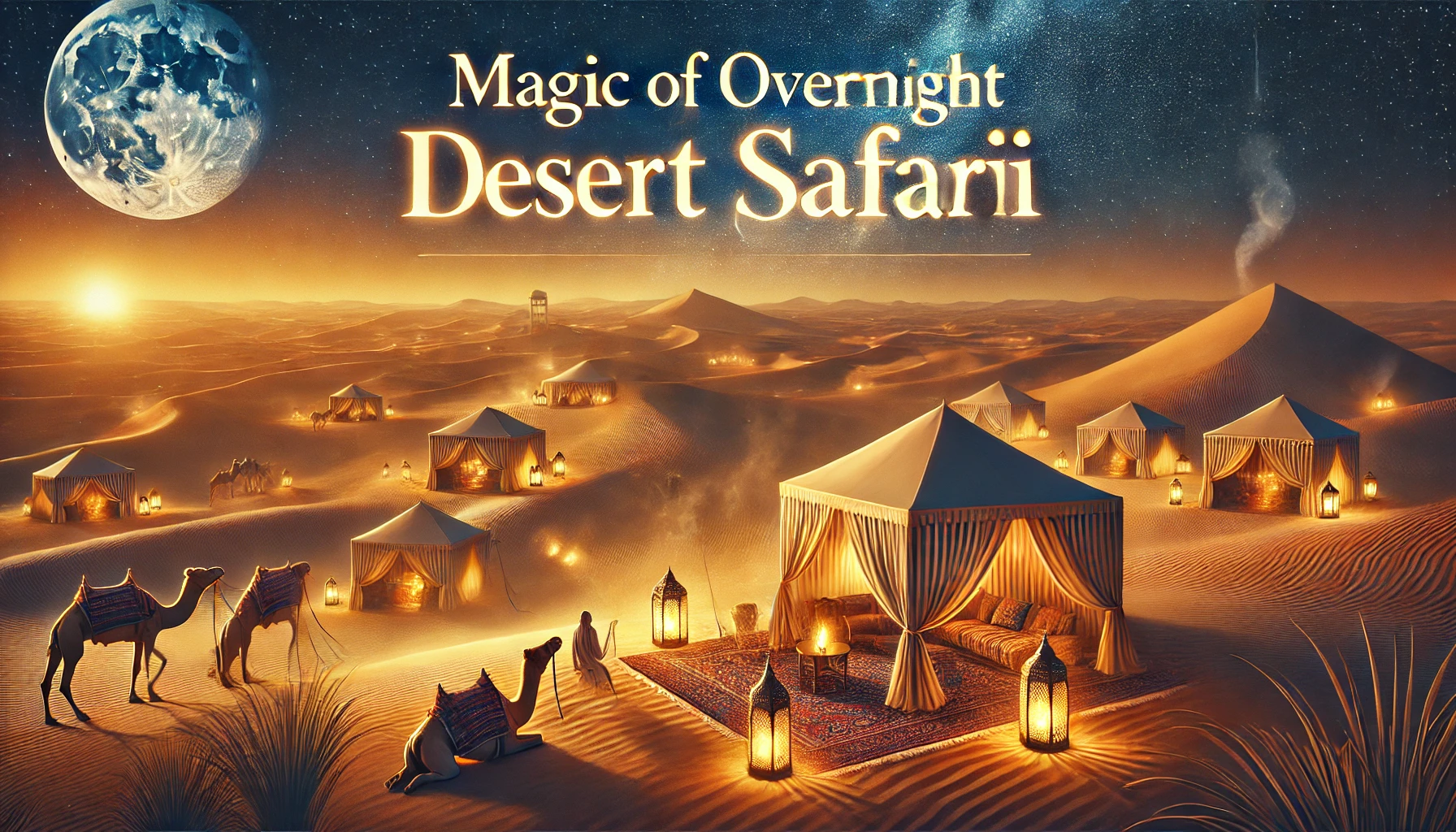 Read more about the article A Night Under the Stars: Magic of Overnight Desert Safari