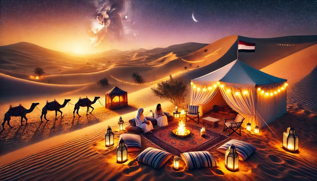 Desert Camping in Dubai