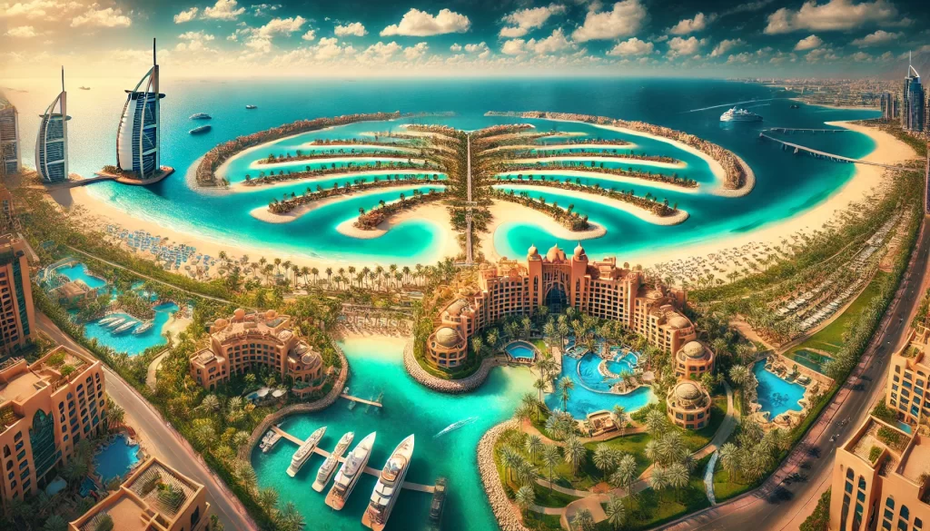 Dubai Palm Jumeirah Beach